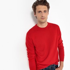 Пуловер с круглым вырезом из тонкого трикотажа La Redoute Collections