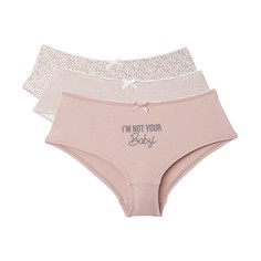 Комплект из 3 трусов-шортов из хлопка с рисунком La Redoute Collections