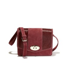 Сумка с ручками из невыделанной кожи La Redoute Collections