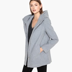 Пальто с воротником-стойкой из шерстяного драпа Vero Moda