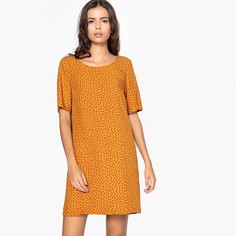 Платье с контратсной полоской сзади La Redoute Collections