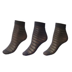 Комплект из 3 пар блестящих носков La Redoute Collections