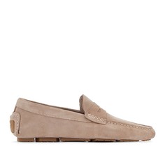 Мокасины из невыделанной яловичной кожи La Redoute Collections