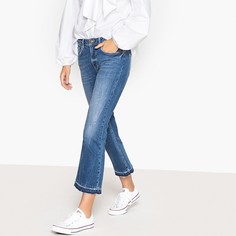 Джинсы прямые укороченные La Redoute Collections