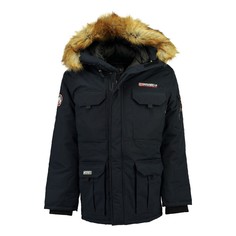 Парка средней длины BOTTLE с капюшоном, демисезон Geographical Norway