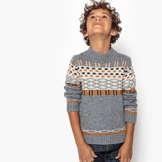 Пуловер жаккардовый, 3-12 лет La Redoute Collections