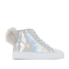 Кеды высокие с помпонами, размеры 26-39 La Redoute Collections