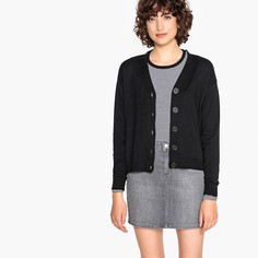 Кардиган с застежкой на пуговицы из кашемира La Redoute Collections
