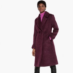 Пальто средней длины из полушерстяной ткани La Redoute Collections