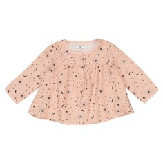Блузка с длинными рукавами и рисунком, 1 мес. - 3 года La Redoute Collections