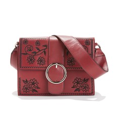 Сумка с ремешком и вышивкой La Redoute Collections