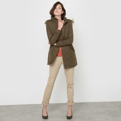 Парка средней длины с капюшоном La Redoute Collections