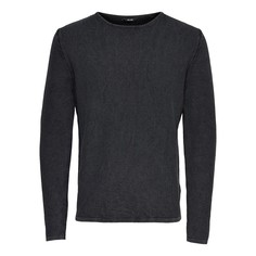 Пуловер с круглым вырезом из тонкого трикотажа Only & Sons