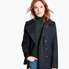 Бушлат из полушерстяной ткани La Redoute Collections