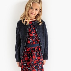 Кардиган с блестящими вставками 3-12 лет La Redoute Collections