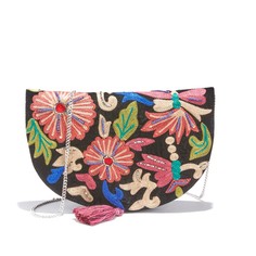 Сумка с цветочной вышивкой спереди La Redoute Collections