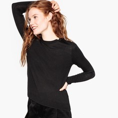 Пуловер с круглым вырезом из шерсти мериноса La Redoute Collections