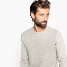 Пуловер с круглым вырезом из тонкого трикотажа La Redoute Collections