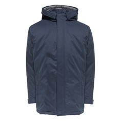 Парка средней длины с капюшоном, демисезонная модель Only & Sons