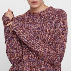 Пуловер из плотного трикотажа с круглым вырезом YAS