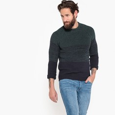 Пуловер с круглым вырезом из плотного трикотажа La Redoute Collections