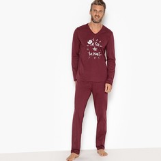 Пижама из 2 предметов с V-образным вырезом La Redoute Collections