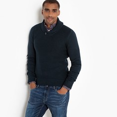 Пуловер с круглым вырезом из плотного трикотажа La Redoute Collections