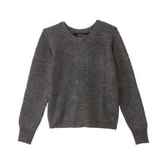 Пуловер с круглым вырезом, люверсами сзади и отделкой металлизированной нитью Kaporal 5