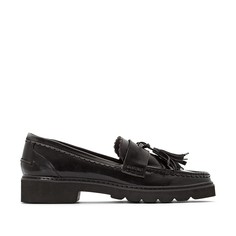 Мокасины на танкетке с помпонами La Redoute Collections