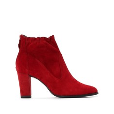Ботильоны из замшевой кожи Esmeralda Tamaris