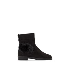 Сапоги с помпонами, размеры 28-35 La Redoute Collections