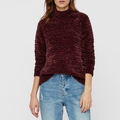 Пуловер с воротником-стойкой из трикотажа Vero Moda