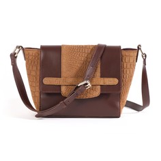 Сумка кожаная с ручками La Redoute Collections