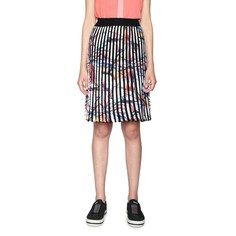 Юбка-миди плиссированная с графическим рисунком Desigual