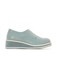 Ботинки-дерби кожаные La Redoute Collections