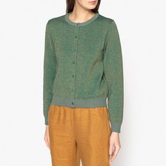 Кардиган на пуговицах из двухцветного трикотажа ODILON Harris Wilson