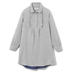 Платье-рубашка в горошек 3-12 лет La Redoute Collections