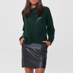 Пуловер с круглым вырезом из тонкого трикотажа Jacqueline DE Yong