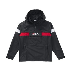 Ветровка короткая с капюшоном, демисезонная модель Fila