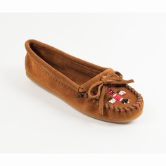 Мокасины кожаные Minnetonka