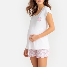 Пижама с шортами для периода беременности LA Redoute Maternite