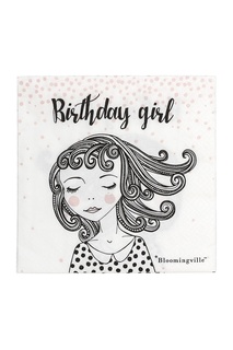 Набор салфеток Birthday girl Bloomingville