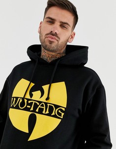 Худи черного цвета с принтом Wu Tang Pull&Bear - Черный
