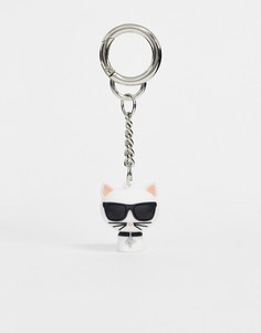 Кольцо для ключей Karl Lagerfeld Choupette - Белый