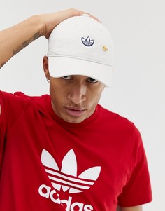 Белая кепка adidas Originals Samstag - Белый