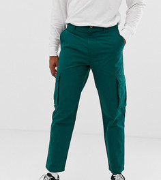 Зеленые расклешенные брюки карго COLLUSION - Зеленый