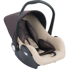 Автокресло Leader Kids 0-13 кг BABY LEADER COMFORT II, цвет Zuma Beige беж+принт