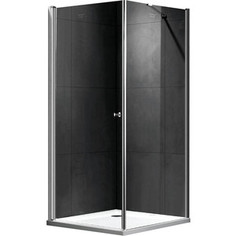 Душевой уголок Gemy New Rockcoco 100x100 прозрачный, хром (S03161C)