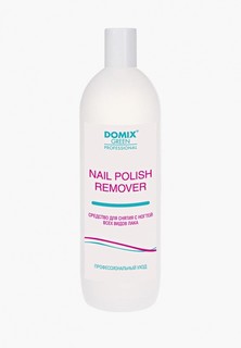 Средство для снятия лака Domix с ногтей. С ацетоном. NAIL POLISH REMOVER WITH ACETONE