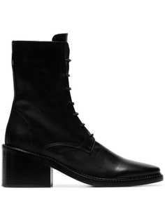 Ann Demeulemeester ботильоны на шнуровке